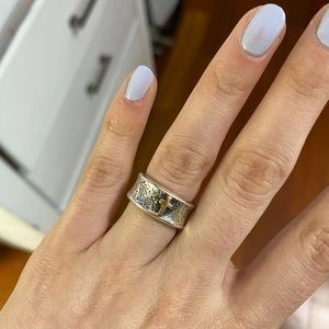 James Avery cross ring